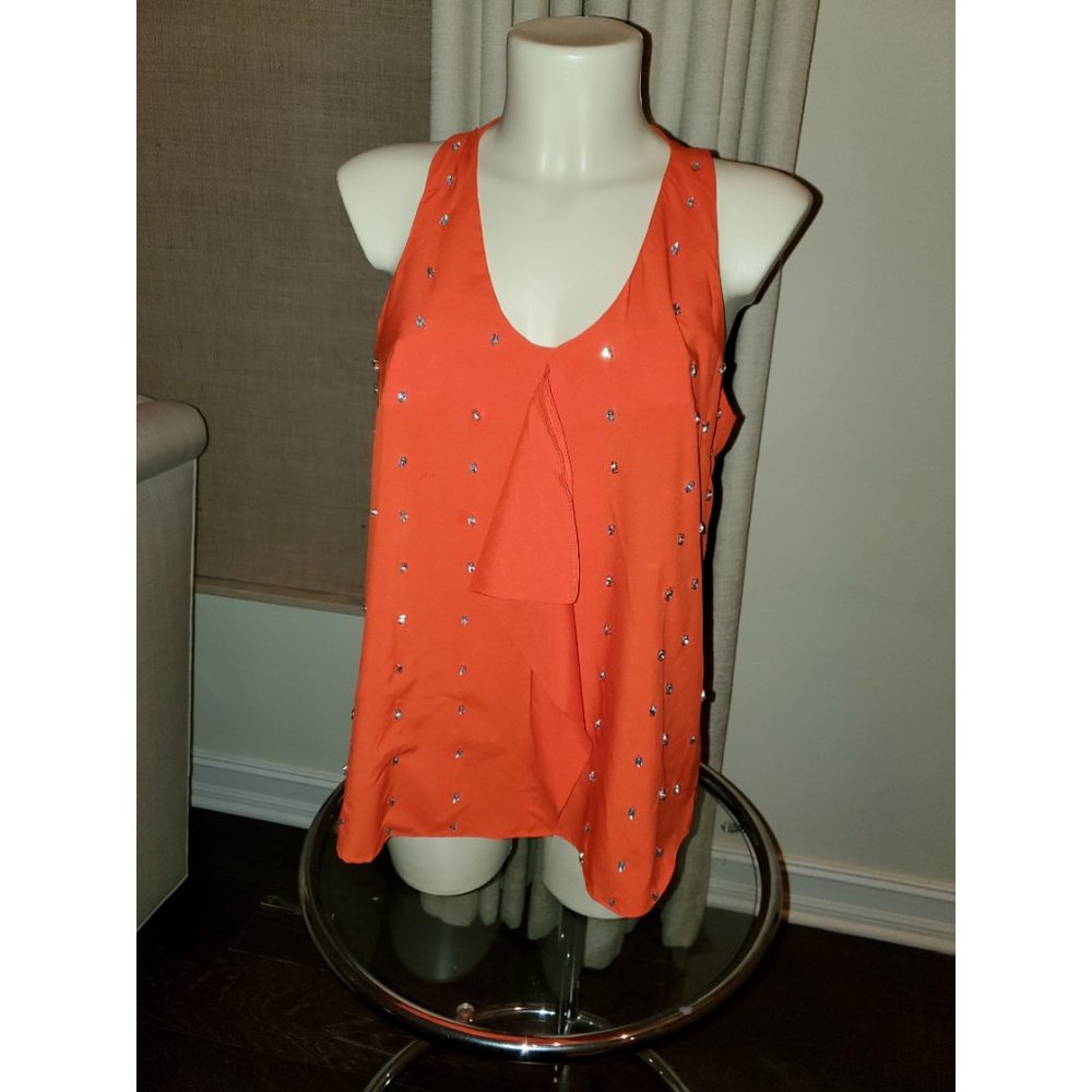 LESHOP WOMEN  SLEEVELESS BLOUSE !!EUC